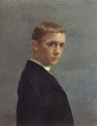 Felix Vallotton Self-Portrait at the Age of Twenty France oil painting artist